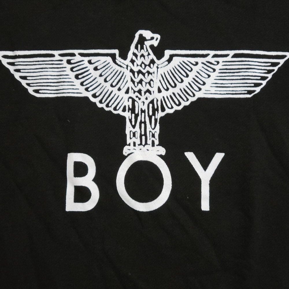 Boy London Boy Eagle Scribble Sweatshirt  Size Sm Black‎ White Minor Callouts - Picture 7 of 11